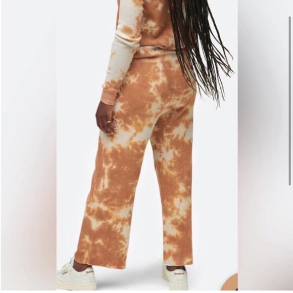 NWT MATE The Label Waffle Knit Tie Dye Joggers XS - Picture 2 of 3